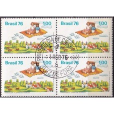 QC0946.12-QUADRA DIA DO SELO - 1976 - CPD JUIZ DE FORA