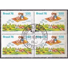 QC0946.14-QUADRA DIA DO SELO - 1976 - CPD NITERÓI