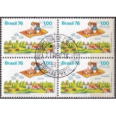 QC0946.18-QUADRA DIA DO SELO - 1976 - CPD RIBEIRÃO PRETO