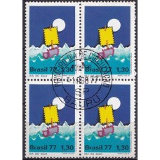 QC0997.02-QUADRA DIA DO SELO - 1977 - CPD BAURU