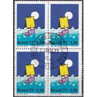 QC0997.23-QUADRA DIA DO SELO - 1977 - CPD RIO