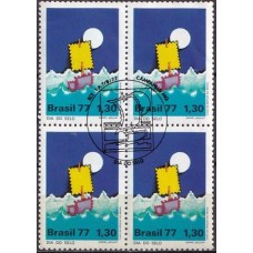 QC0997.34-QUADRA DIA DO SELO - 1977 - CBC CAMPANHA