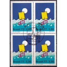 QC0997.35-QUADRA DIA DO SELO - 1977 - CBC CUIABÁ