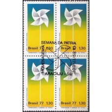QC1005.07-QUADRA SEMANA DA PÁTRIA - 1977 - CBC ARACAJU