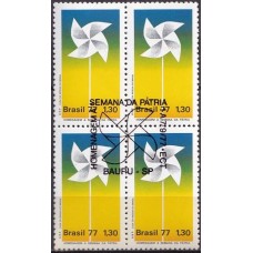 QC1005.08-QUADRA SEMANA DA PÁTRIA - 1977 - CBC BAURUQC1005.08-QUADRA SEMANA DA PÁTRIA - 1977 - CBC BAURU