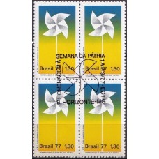QC1005.10-QUADRA SEMANA DA PÁTRIA - 1977 - CBC BELO HORIZONTE