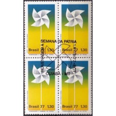QC1005.13-QUADRA SEMANA DA PÁTRIA - 1977 - CBC CUIABÁ