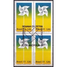 QC1005.15-QUADRA SEMANA DA PÁTRIA - 1977 - CBC FLORIANÓPOLIS