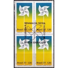 QC1005.27-QUADRA SEMANA DA PÁTRIA - 1977 - CBC SANTA MARIA