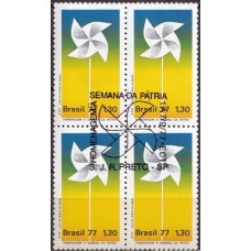 QC1005.29-QUADRA SEMANA DA PÁTRIA - 1977 - CBC SÃO JOSÉ DO RIO PRETO