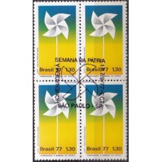 QC1005.31-QUADRA SEMANA DA PÁTRIA - 1977 - CBC SÃO PAULO