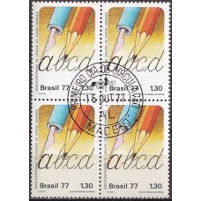QC1007.13-QUADRA SESQUICENTENÁRIO DA CRIAÇÃO DO ENSINO PRIMÁRIO OFICIAL - 1977 - CPD MACEIÓ