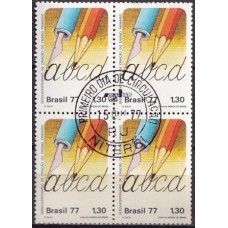 QC1007.14-QUADRA SESQUICENTENÁRIO DA CRIAÇÃO DO ENSINO PRIMÁRIO OFICIAL - 1977 - CPD NITERÓI