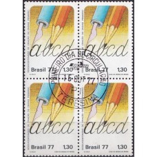 QC1007.29-QUADRA SESQUICENTENÁRIO DA CRIAÇÃO DO ENSINO PRIMÁRIO OFICIAL - 1977 - CPD TERESINA