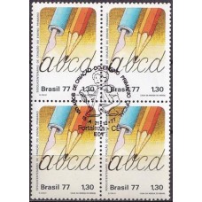 QC1007.35-QUADRA SESQUICENTENÁRIO DA CRIAÇÃO DO ENSINO PRIMÁRIO OFICIAL - 1977 - CBC FORTALEZA