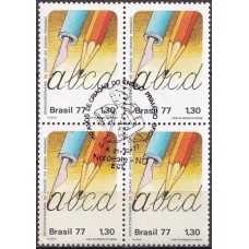 QC1007.41-QUADRA SESQUICENTENÁRIO DA CRIAÇÃO DO ENSINO PRIMÁRIO OFICIAL - 1977 - CBC NOROESTE
