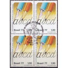 QC1007.43-QUADRA SESQUICENTENÁRIO DA CRIAÇÃO DO ENSINO PRIMÁRIO OFICIAL - 1977 - CBC RECIFE