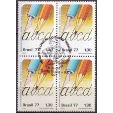 QC1007.45-QUADRA SESQUICENTENÁRIO DA CRIAÇÃO DO ENSINO PRIMÁRIO OFICIAL - 1977 - CBC SANTA MARIA