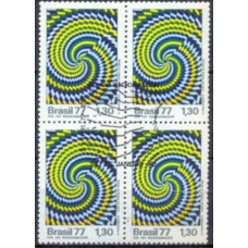 QC1012.01-QUADRA DIA DO RADIOAMADOR - 1977 - CBC RIO DE JANEIRO