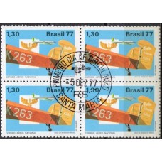QC1020.17-QUADRA INTEGRAÇÃO NACIONAL, CORREIO AÉREO NACIONAL - 1977 - CPD SANTA MARIA