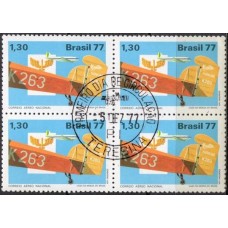 QC1020.21-QUADRA INTEGRAÇÃO NACIONAL, CORREIO AÉREO NACIONAL - 1977 - CPD TERESINA