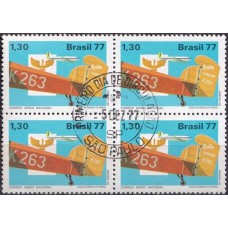QC1020.28-QUADRA INTEGRAÇÃO NACIONAL, CORREIO AÉREO NACIONAL - 1977 - CPD SÃO PAULO
