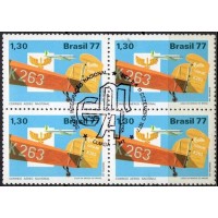 QC1020.32-QUADRA INTEGRAÇÃO NACIONAL, CORREIO AÉREO NACIONAL - 1977 - CBC CUIABÁ QC1020.32-QUADRA INTEGRAÇÃO NACIONAL, CORREIO AÉREO NACIONAL - 1977 - CBC CUIABÁ