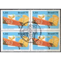 QC1020.38-QUADRA INTEGRAÇÃO NACIONAL, CORREIO AÉREO NACIONAL - 1977 - CBC PORTO ALEGRE