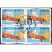 QC1020.40-QUADRA INTEGRAÇÃO NACIONAL, CORREIO AÉREO NACIONAL - 1977 - CBC RIBEIRÃO PRETO