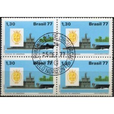 QC1021.06-QUADRA INTEGRAÇÃO NACIONAL, FLOTILHA DO AMAZONAS - 1977 - CPD BELO HORIZONTE