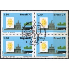 QC1021.31-QUADRA INTEGRAÇÃO NACIONAL, FLOTILHA DO AMAZONAS - 1977 - CBC CUIABÁ