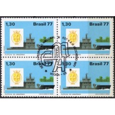 QC1021.46-QUADRA INTEGRAÇÃO NACIONAL, FLOTILHA DO AMAZONAS - 1977 - CBC VITÓRIA