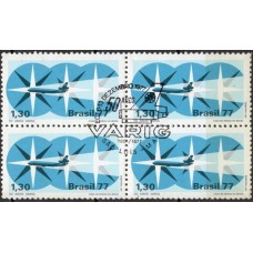 QC1023.09-QUADRA 50 ANOS DA VARIG - 1977 - CBC SÃO LUÍS