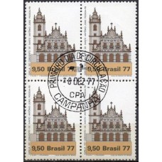 QC1027.01-QUADRA ARQUITETURA RELIGIOSA NO BRASIL - IGREJAS, IGREJA DO CONVENTO DE SANTO ANTÔNIO - JOÃO PESSOA - 1977 - CPD CAMPANHA