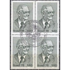 QC1041.04-QUADRA HOMENAGEM AO PRESIDENTE ERNESTO GEISEL - 1978 - CBC CAMPANHA