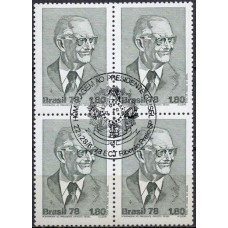 QC1041.06-QUADRA HOMENAGEM AO PRESIDENTE ERNESTO GEISEL - 1978 - CBC RIBEIRÃO PRETO
