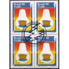 QC1134.32-QUADRA ALTERNATIVAS ENERGÉTICAS, HIDRELÉTRICA - 1980 - CBC BRASÍLIA