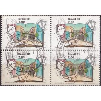 QC1193.03-QUADRA CENTENÁRIO DE NASCIMENTO DO ESCRITOR LIMA BARRETO - 1981 - CPD SÃO PAULO QC1193.03-QUADRA CENTENÁRIO DE NASCIMENTO DO ESCRITOR LIMA BARRETO - 1981 - CPD SÃO PAULO