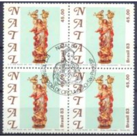 QC1358.01-QUADRA NATAL - MADONAS, NOSSA SENHORA DOS ANJOS - 1983 - CBC SÃO PAULO QC1358.01-QUADRA NATAL - MADONAS, NOSSA SENHORA DOS ANJOS - 1983 - CBC SÃO PAULO