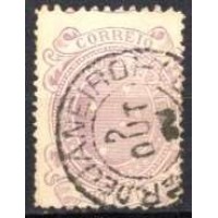 RE0078UA.01-SELO CRUZEIRO, 100 RÉIS LILÁS DENTEAÇÃO 13 - 1890 - N RE0078UA.01-SELO CRUZEIRO, 100 RÉIS LILÁS DENTEAÇÃO 13 - 1890 - N