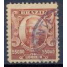 RE0152U-SELO ALEGORIAS REPUBLICANAS, 5$000 CASTANHO - 1917 - U