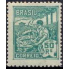 RE0193M-SELO VOVÓ PARTE 1, 50 RÉIS VERDE FILIGRANA 'D' - 1921/28 - MINT