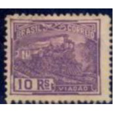RE0216U-SELO VOVÓ PARTE 1, 10 RÉIS FILIGRANA 'F' - 1924/32 - U