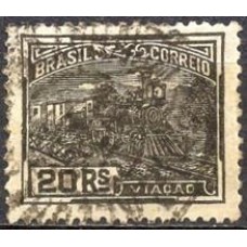 RE0217U-SELO VOVÓ PARTE 1, 20 RÉIS FILIGRANA 'F' - 1924/32 - U