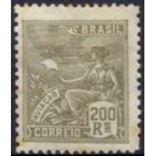 RE0245N-SELO VOVÓ PARTE 2, 200 RÉIS FILIGRANA 'D' - 1928 - N