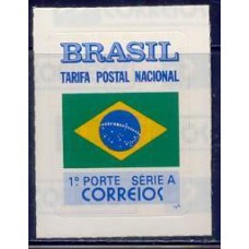 RE0695M-SELO BANDEIRA NACIONAL 3 - 1993 - MINT