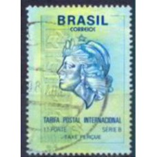 RE0697U-SELO COMPROVANTE DE FRANQUEAMENTO INTERNACIONAL - 1993 - U