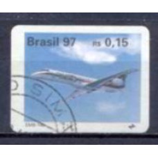 RE0729UA-SELO AVIÕES BRASILEIROS, EMB-145 - 1997 - U