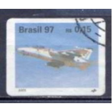 RE0733U-SELO AVIÕES BRASILEIROS, AMX - 1997 - U