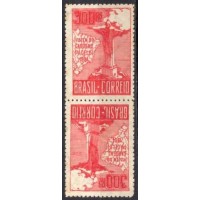 SB0080NT.04-TÊTE-BÊCHE VISITA DO CARDEAL PACELLI, 300 RÉIS, 3ª TIRAGEM - 1934 - N COM GOMA SB0080NT.04-TÊTE-BÊCHE VISITA DO CARDEAL PACELLI, 300 RÉIS, 3ª TIRAGEM - 1934 - N COM GOMA